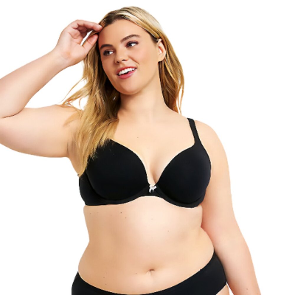 Cotton Boost Plunge Bra